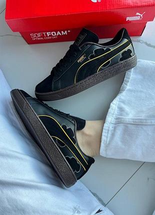Puma x one piece suede blackbeard athletic shoe 📦 4