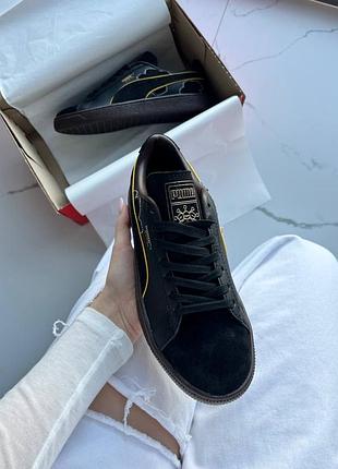 Puma x one piece suede blackbeard athletic shoe 📦 7