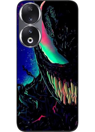 Силиконовый чехол epik для honor 90 с картинкой яркий веном