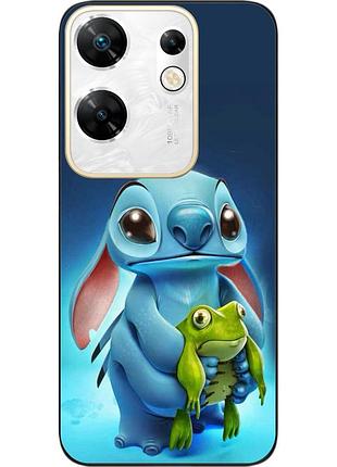 Силиконовый чехол бампер epik для infinix zero 30 4g с картинкой стич