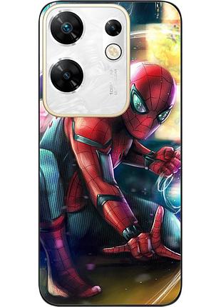 Силіконовий чохол epik для infinix zero 30 4g з картинкою spider-man