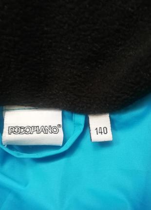 Куртка на девочку 140 см 7