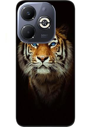 Силіконовий чохол epik для infinix smart 8 plus (x6526) з картинкою тигр