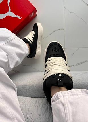 Puma x lamelo lafrancé black white 2