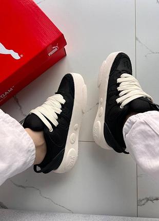 Puma x lamelo lafrancé black white 4