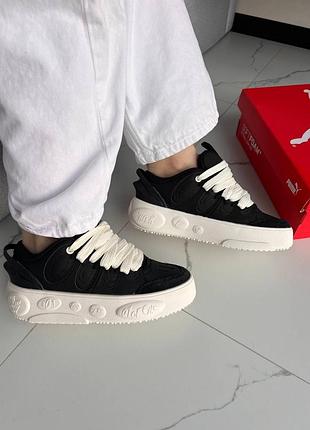 Puma x lamelo lafrancé black white 5