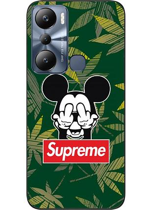 Оригинальный чехол epik для infinix hot 20i с картинкой микки supreme