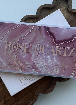 Культова оригінальна палетка huda beauty rose quartz