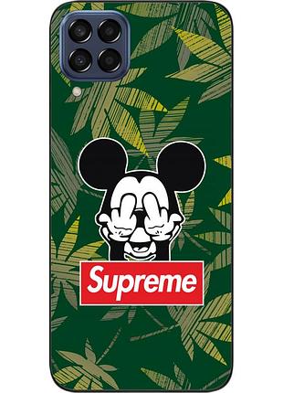 Оригінальний чохол для samsung galaxy m33 5g з картинкою мікі supreme