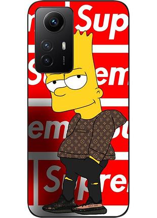 Оригинальный чехол для xiaomi redmi note 12s с картинкой барт симпсон