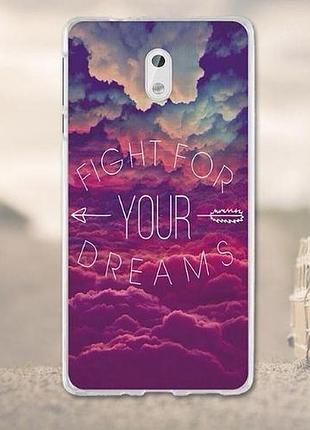 Чехол с картинкой (силикон) для nokia 3 dreams