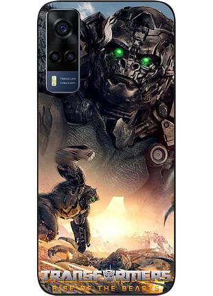 Силіконовий чохол epik для vivo y53s з картинкою ейплінк трансформери звероботи