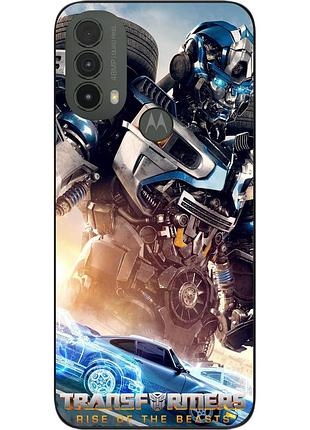 Силіконовий чохол epik для motorola moto e40 з картинкою міраж трансформери