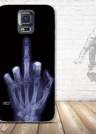 Чехол с картинкой (силикон) для samsung galaxy s5 i9600 рентген