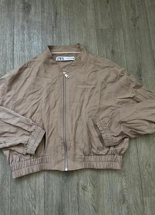 Куртка бомбер zara