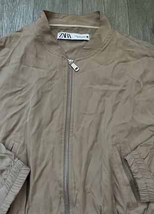 Куртка бомбер zara 2