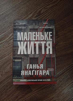 Книга "маленькая жизнь"гана анагигара