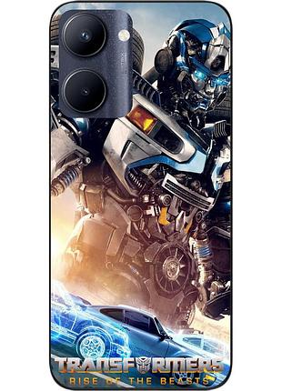 Силиконовый чехол epik для realme c33 с картинкой мираж трансформеры