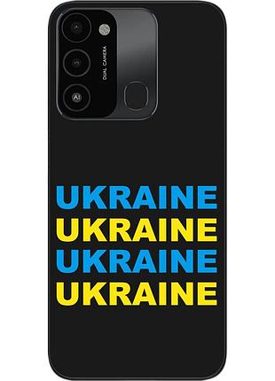 Оригинальный чехол для tecno spark 8c с картинкой ukraine