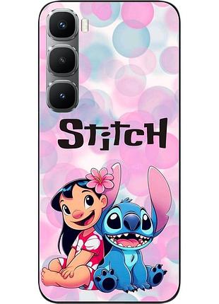 Чехол силиконовый epik для infinix hot 60 pro (x6885) с принтом радужная дружба