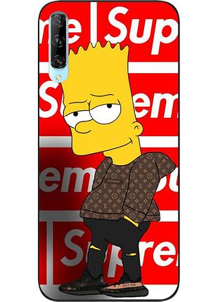 Силіконовий чохол для huawei p smart pro з картинкою сімпсон