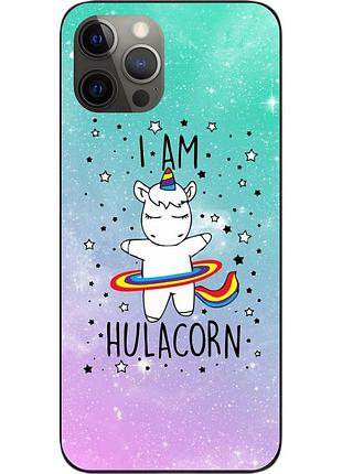 Силіконовий чохол для iphone 12 pro з картинкою єдиноріг