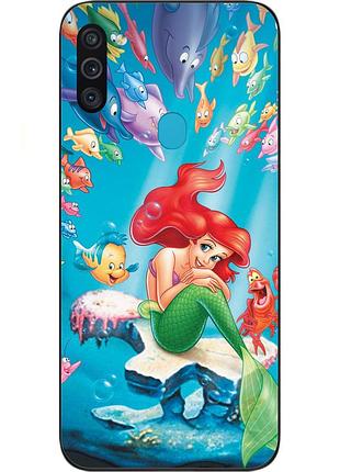 Чохол силіконовий для samsung m11 galaxy m115f з картинкою русалонька