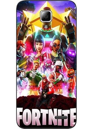 Силіконовий чохол для lenovo a536 з картинкою гра фортнайт