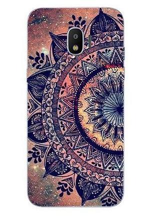 Оригінальний tpu чехол з картинкою для samsung j2 2018 galaxy j250 мандала