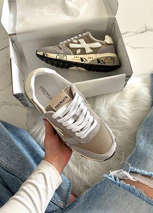 Premiata mick grey white 5