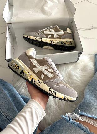 Premiata mick grey white 6
