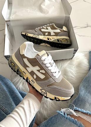 Premiata mick grey white 8