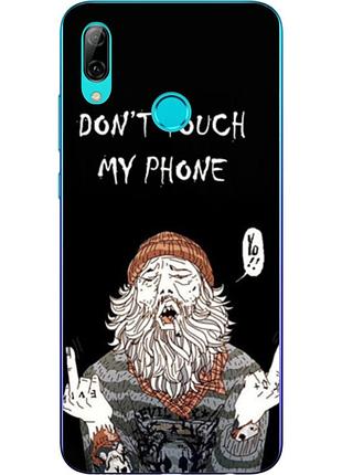 Бампер силиконовый чехол для huawei p smart 2019 с картинкой дед