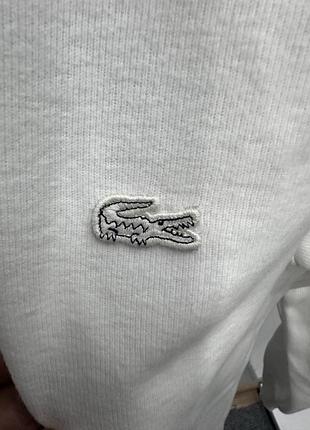 Чоловічий світшот / кофта lacoste на блискавці 4