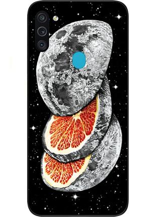 Оригінальний чохол для samsung m11 galaxy m115f з картинкою апельсин