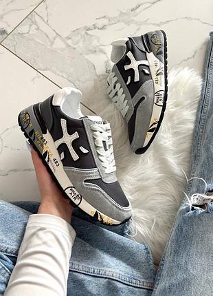 Premiata mick blue grey 2