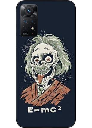 Чехол силиконовый для xiaomi redmi note 11 pro с картинкой формула