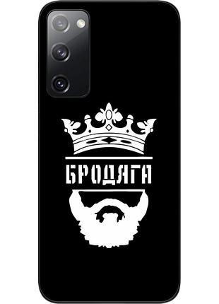 Силиконовый чехол epik для samsung galaxy s20 fe с картинкой бродяга