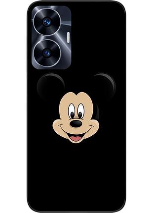 Силиконовый чехол epik для realme c55 с картинкой микки