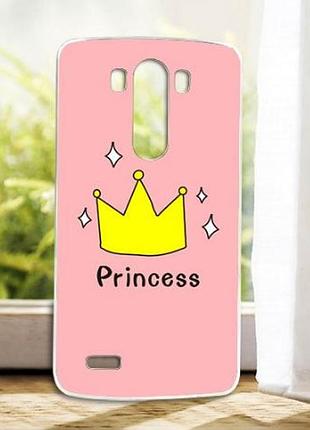 Оригинальный чехол бампер для lg g3 optimus d855 d857 с рисунком принцесса