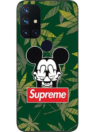 Оригинальный чехол epik для oneplus nord n10 5g с картинкой микки supreme
