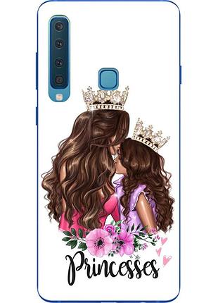 Силиконовый чехол с рисунком для samsung galaxy a9 2018 принцессы