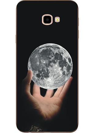 Чохол з картинкою (силікон) для samsung galaxy j4 plus 2018 планета