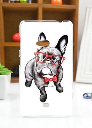 Оригинальный чехол для nokia lumia 625 с рисунком одри 10