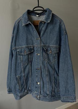 Джинсова куртка topshop oversized 3