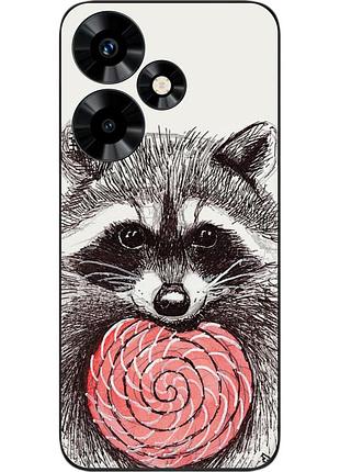 Силіконовий чохол epik для infinix hot 30 (x6831) з картинкою єнот