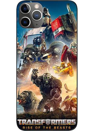 Силіконовий чохол epik для iphone 11 pro з картинкою трансформери