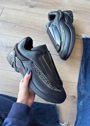 Adidas x raf simons antei shell and pvc-trimmed black 📦 7