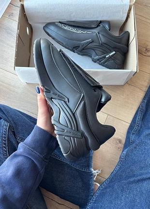Adidas x raf simons antei shell and pvc-trimmed black 📦 8