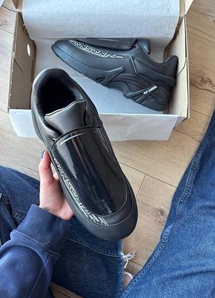 Adidas x raf simons antei shell and pvc-trimmed black 📦 10